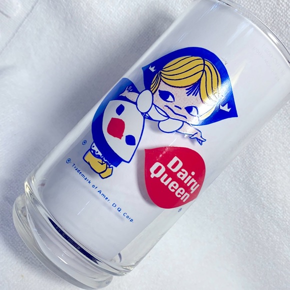 Dairy Queen Other - VINTAGE DAIRY QUEEN MAID DRINKING GLASS TRADEMARK